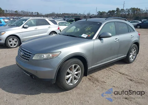 2008 Infiniti Fx35 from USA, damaged, VIN JNRAS08W38X207640